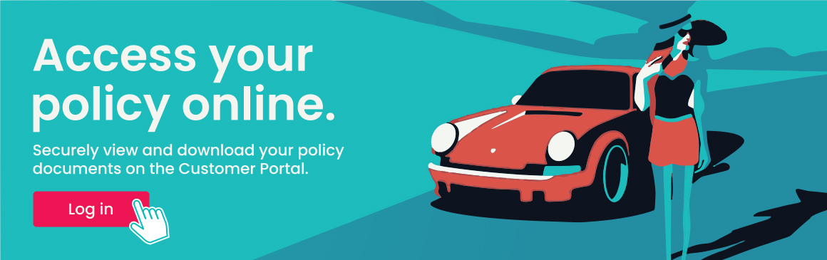Access your policy online. Securely view and download your policy documents on the Customer Portal. Log in.